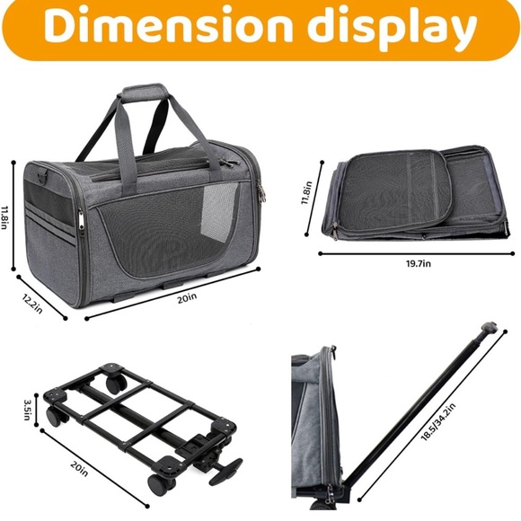 NWT - Prokei Pet Carrier - Picture 4 of 9